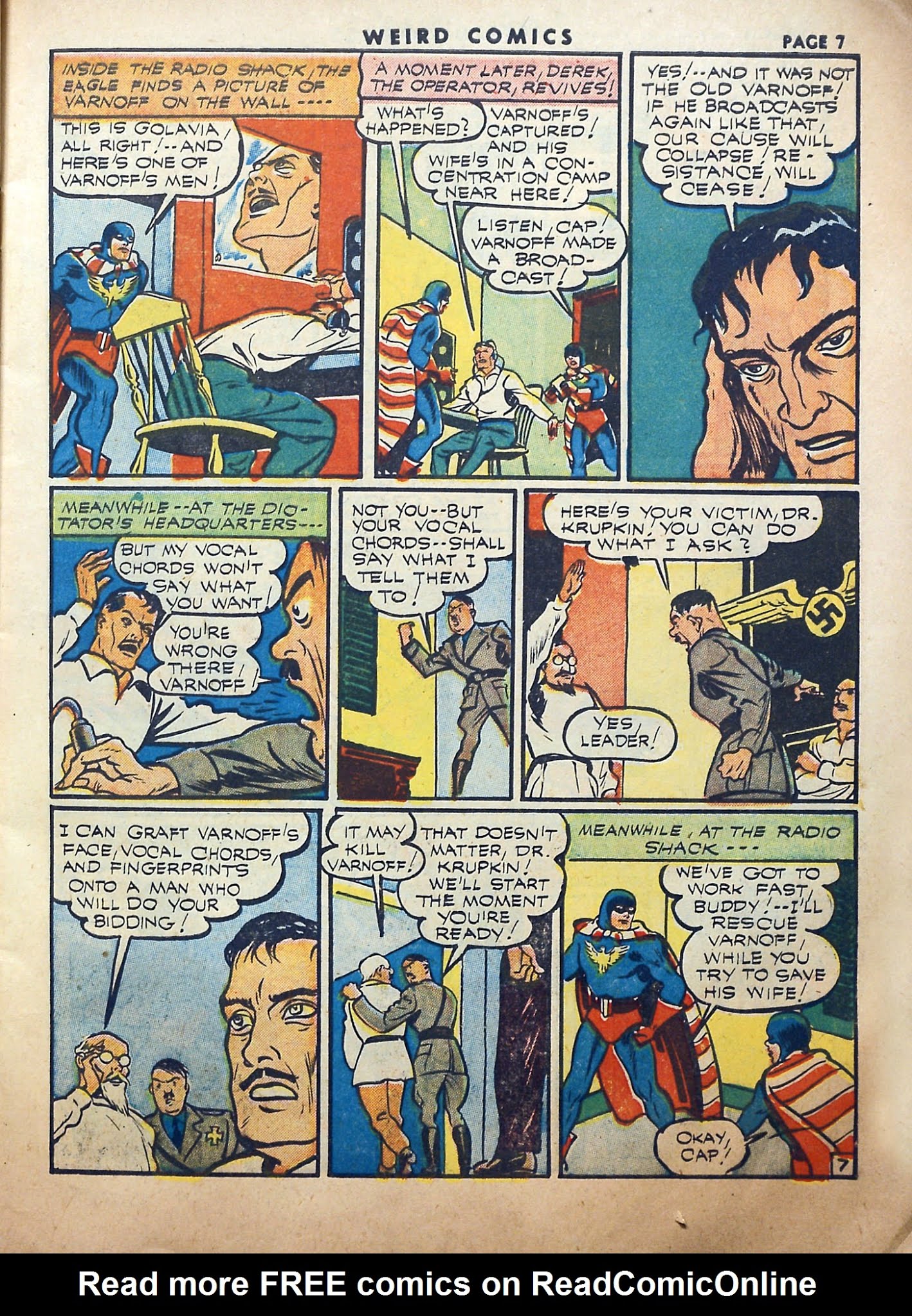 Read online Weird Comics comic -  Issue #20 - 9