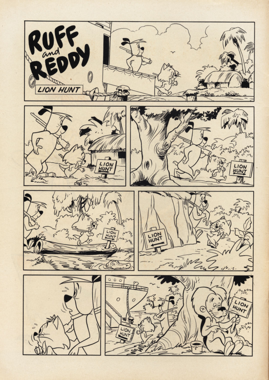 Read online Ruff and Reddy comic -  Issue #9 - 2