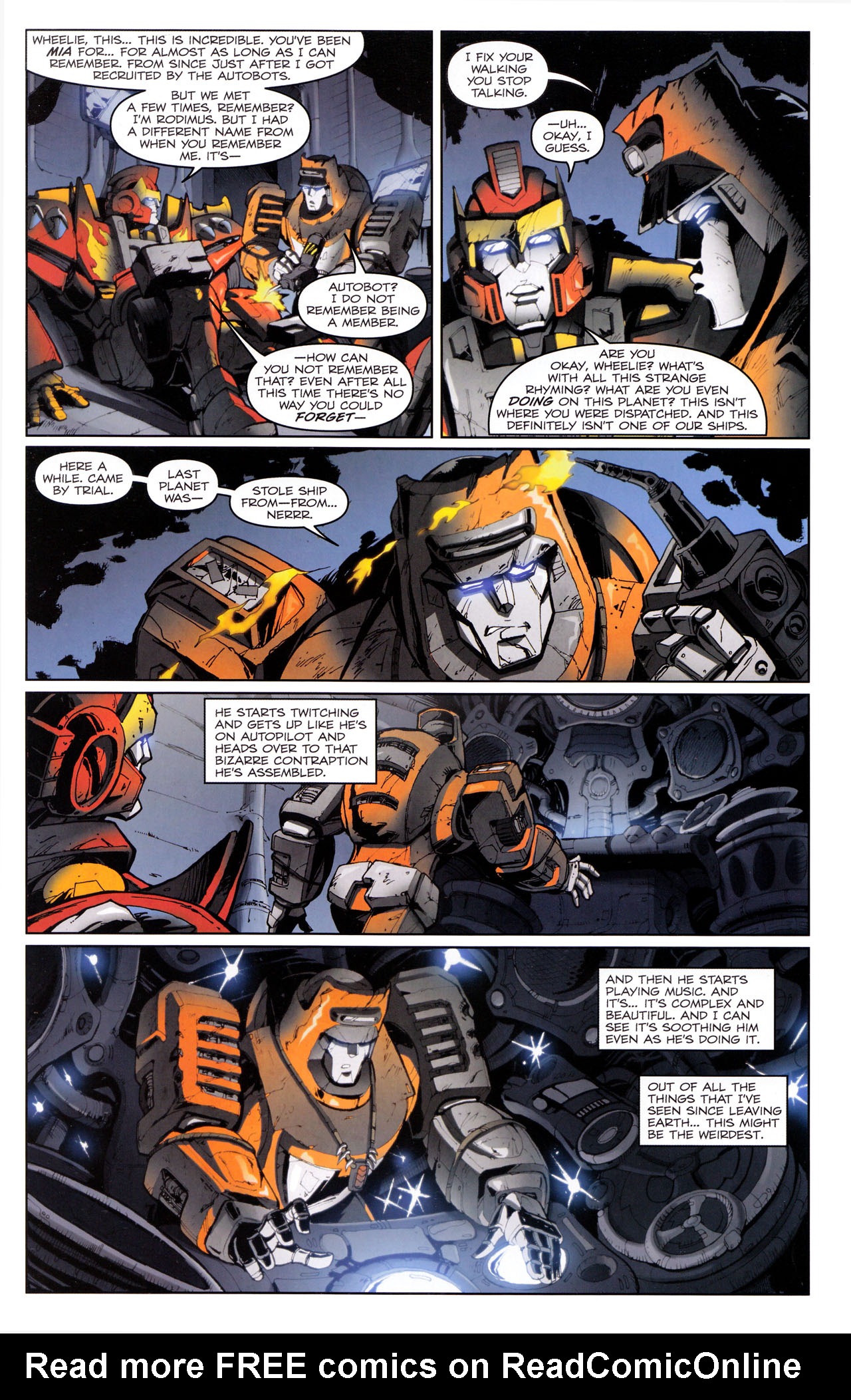 Read online The Transformers (2009) comic -  Issue #19 - 18