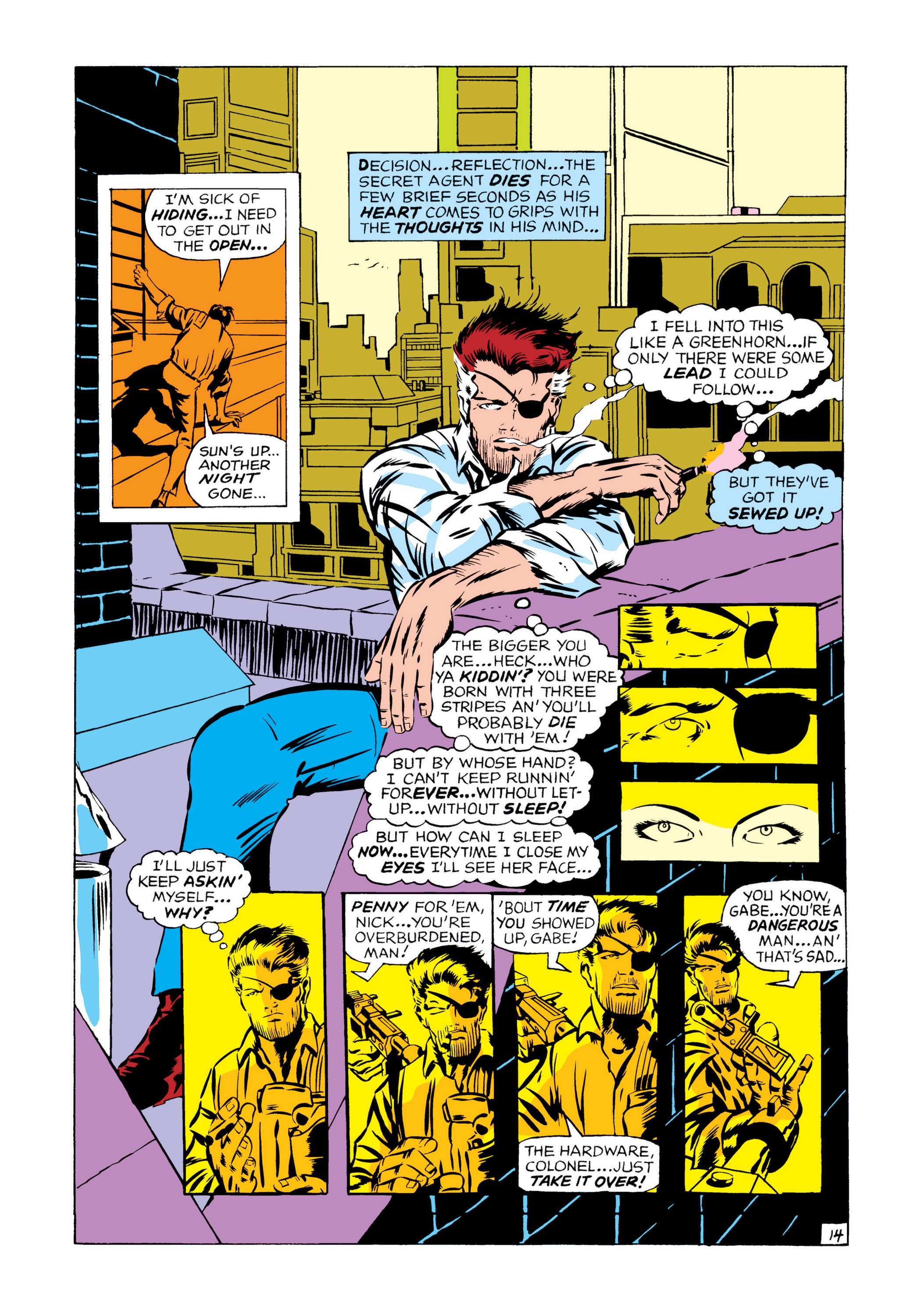 Read online Marvel Masterworks: Nick Fury, Agent of S.H.I.E.L.D. comic -  Issue # TPB 3 (Part 2) - 87