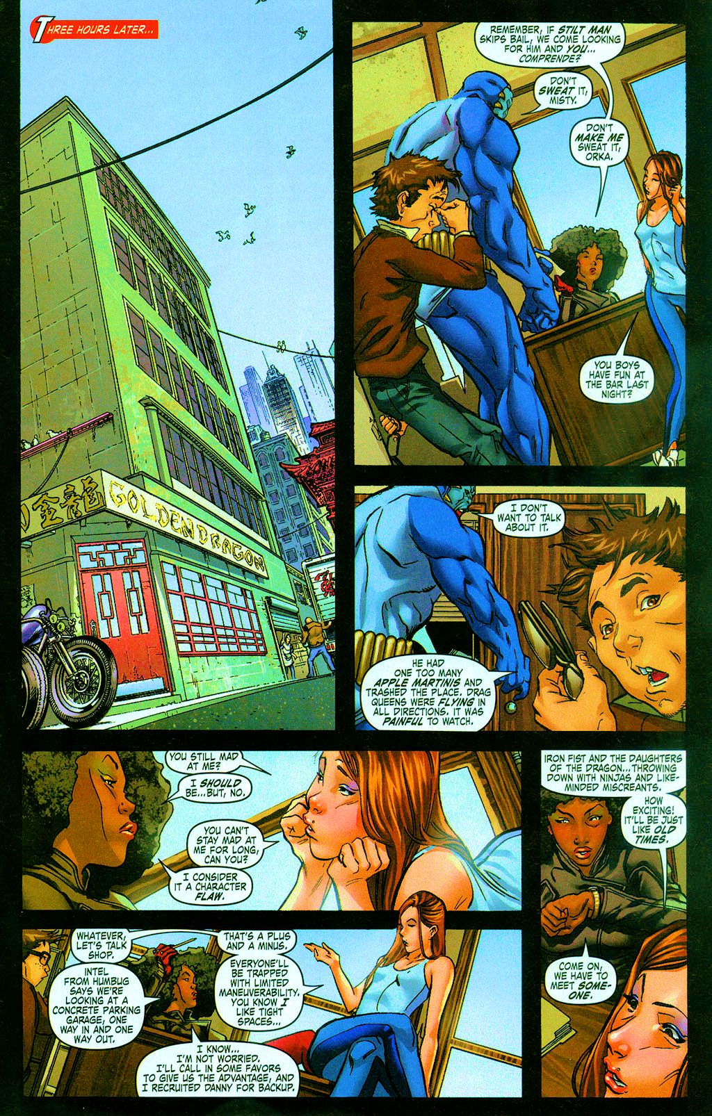 Read online Daughters of the Dragon comic -  Issue #5 - 7