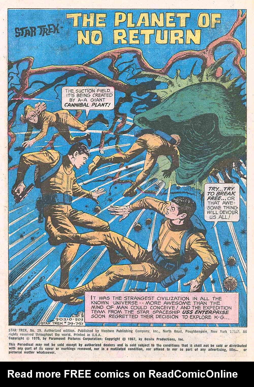 Read online Star Trek (1967) comic -  Issue #29 - 2