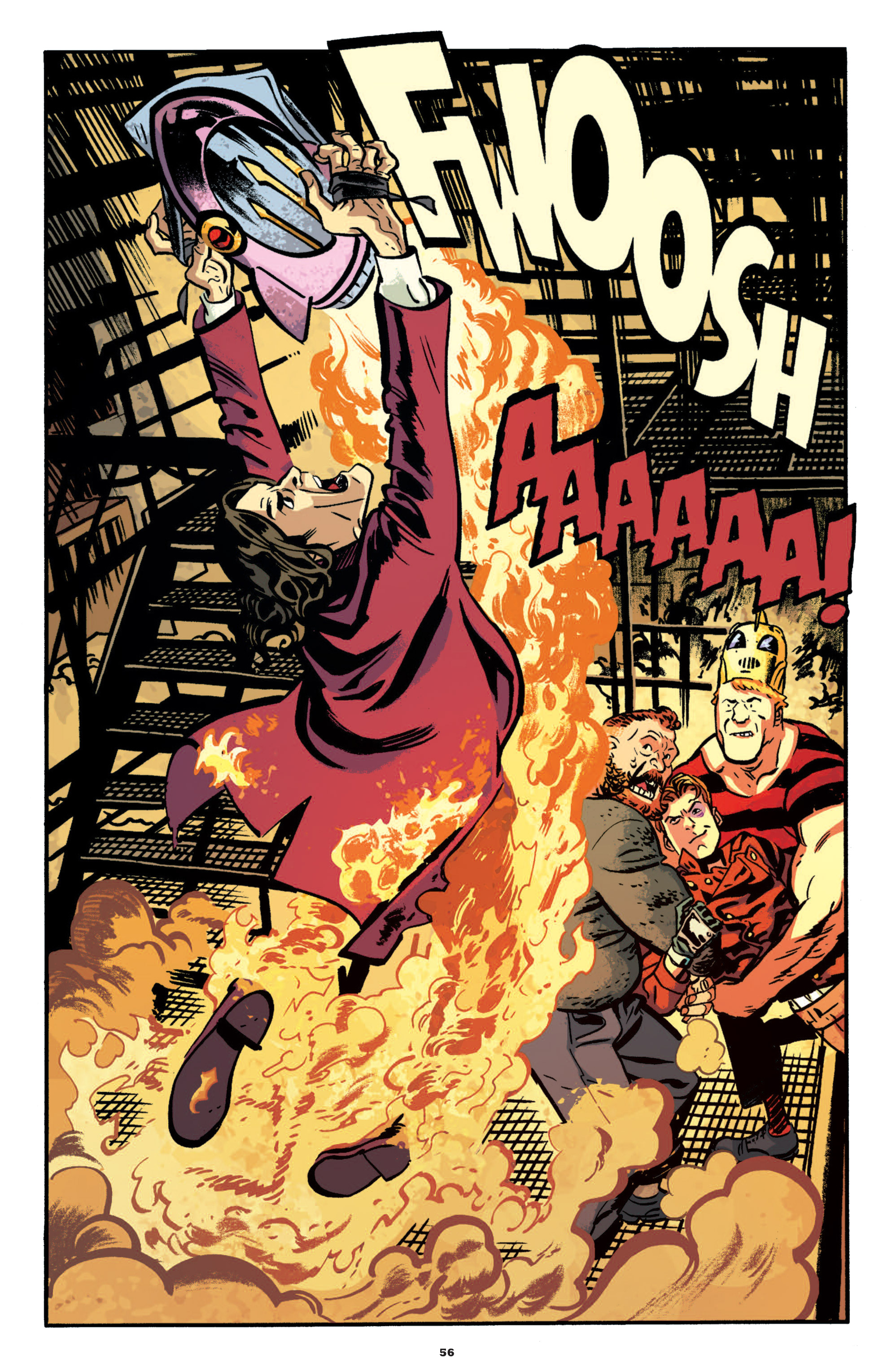 Read online The Rocketeer: Cargo of Doom comic -  Issue # TPB - 54