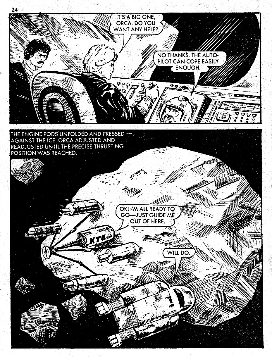 Read online Starblazer comic -  Issue #8 - 24