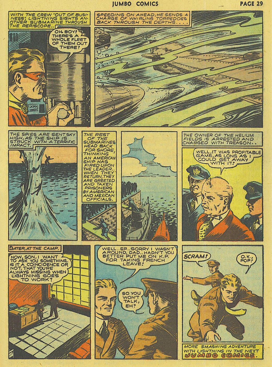 Read online Jumbo Comics comic -  Issue #25 - 31