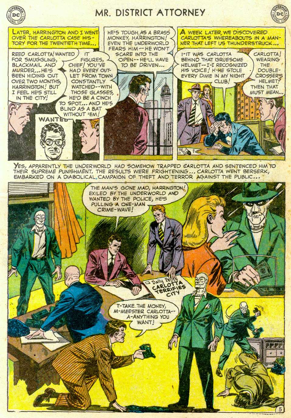 Read online Mr. District Attorney comic -  Issue #24 - 7