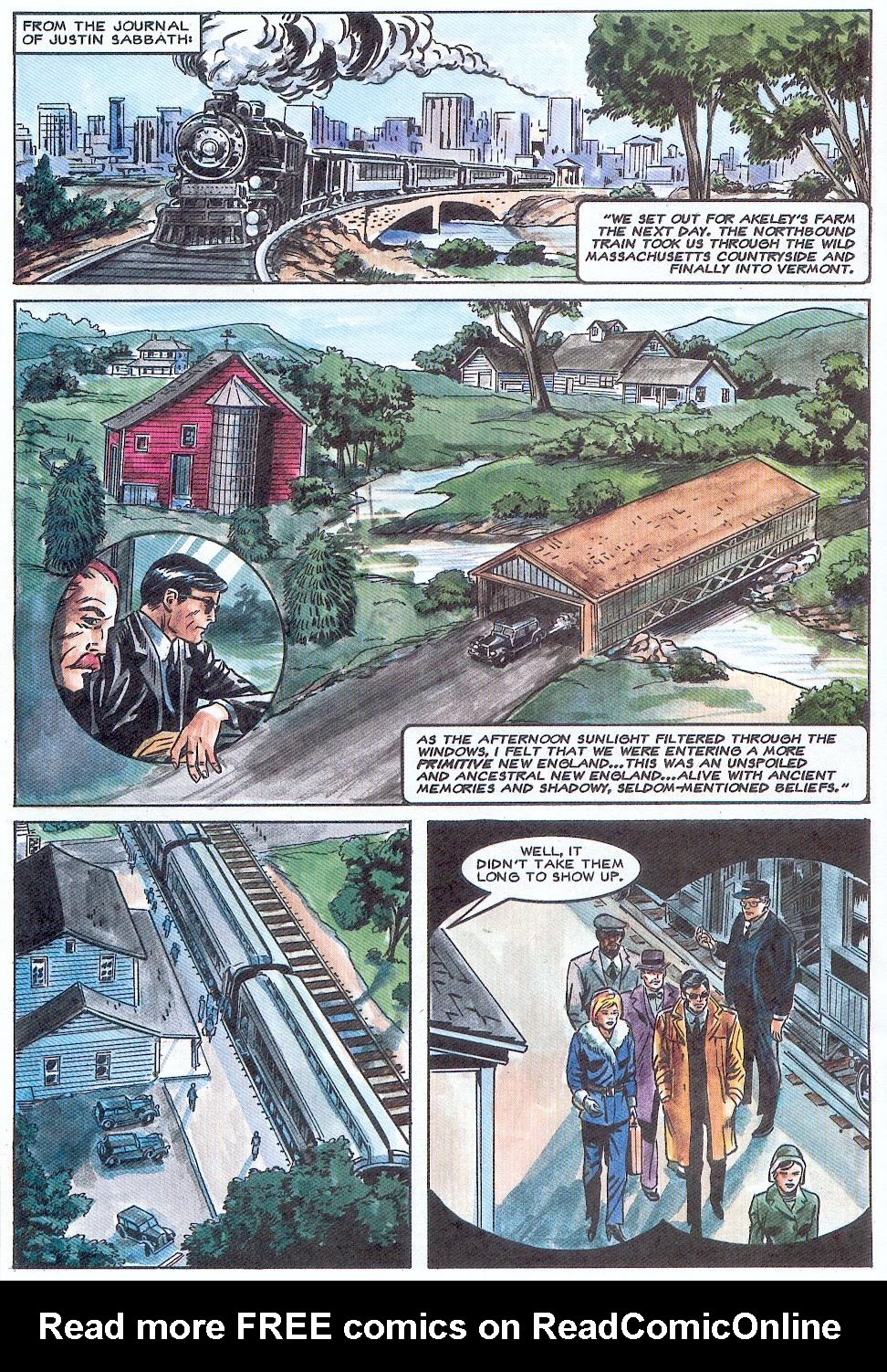 Read online H. P. Lovecraft's Cthulhu comic -  Issue #2 - 19