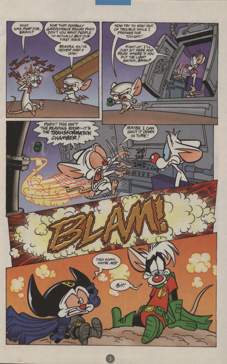 Read online Pinky and The Brain comic -  Issue #25 - 4