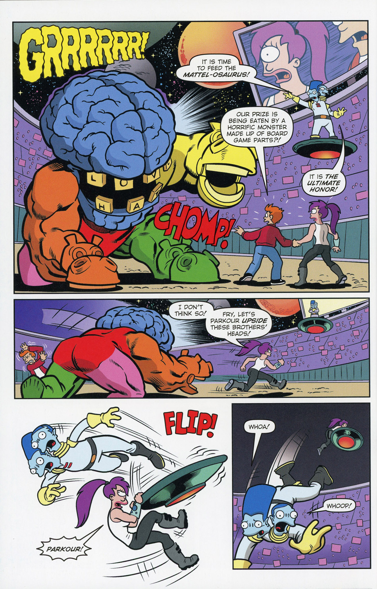 Read online Futurama Comics comic -  Issue #66 - 21