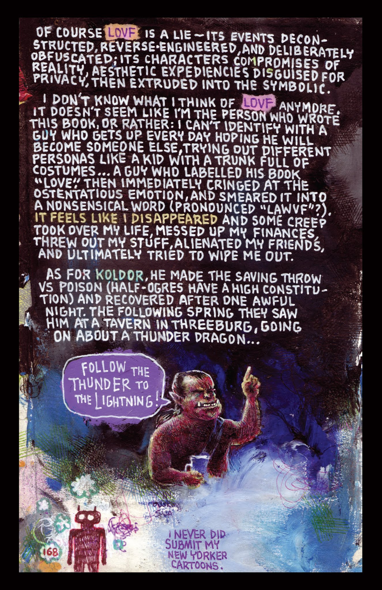Read online Lovf: An Illustrated Vision Quest of A Man Losing His Mind comic -  Issue # TPB (Part 2) - 73