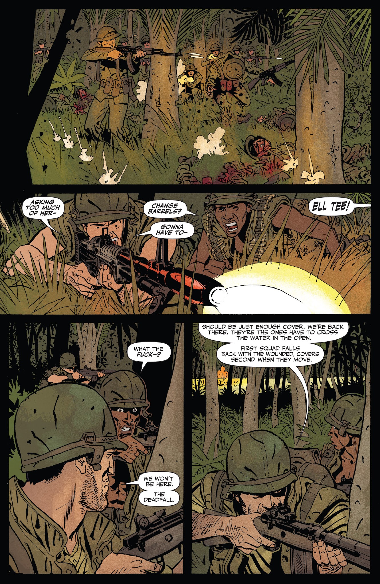 Read online Punisher MAX: The Platoon comic -  Issue #5 - 15