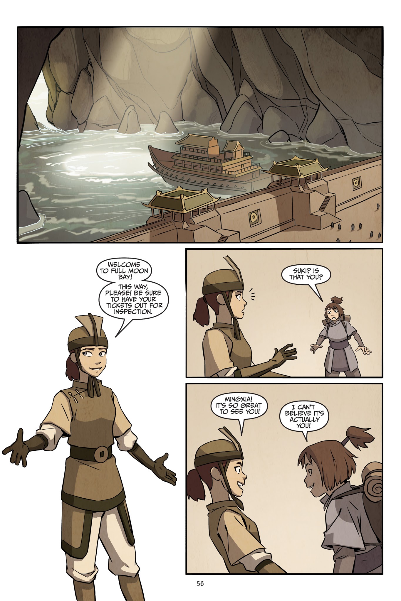 Read online Avatar: The Last Airbender – Suki, Alone comic -  Issue # TPB - 57