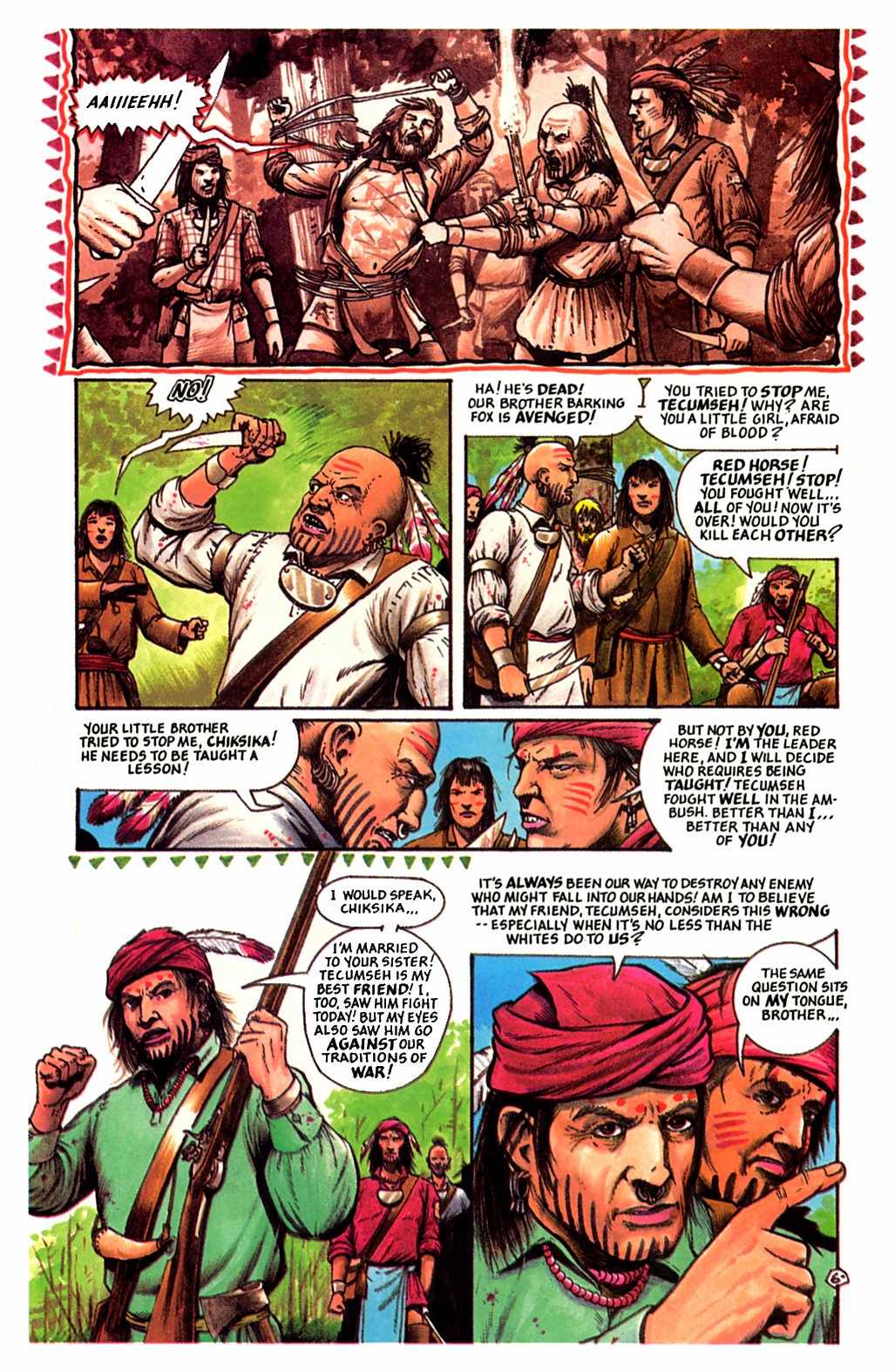 Read online Allen W. Eckert's Tecumseh! comic -  Issue # Full - 10