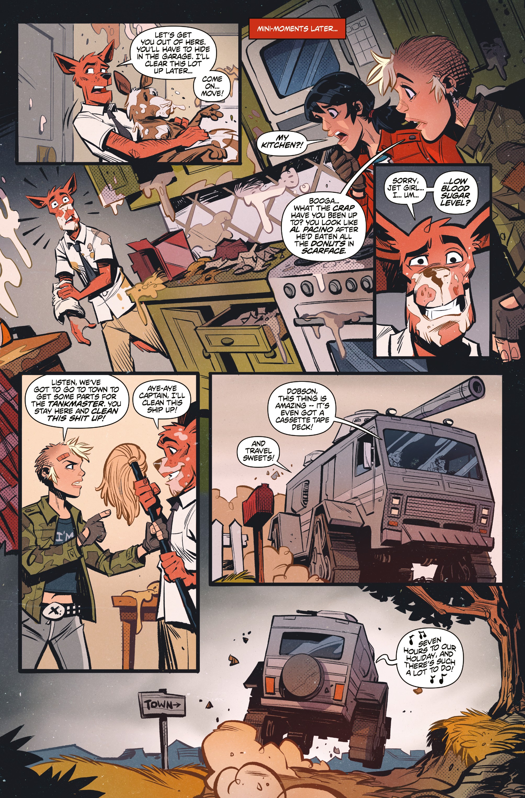 Read online Tank Girl Ongoing comic -  Issue #1 - 16
