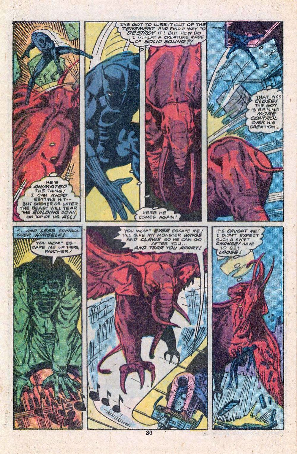 Read online Black Panther (1977) comic -  Issue #14 - 32