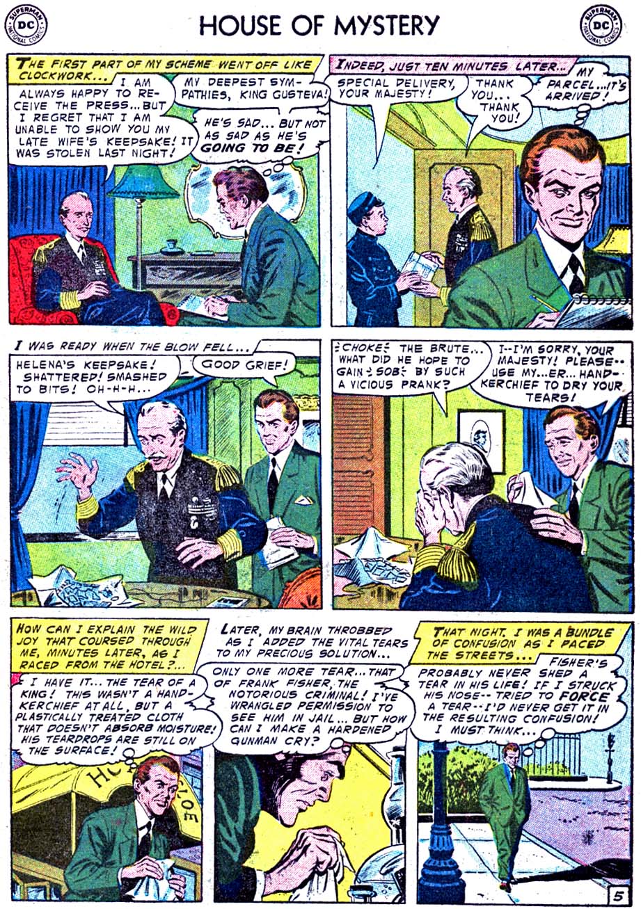 Read online House of Mystery (1951) comic -  Issue #51 - 7