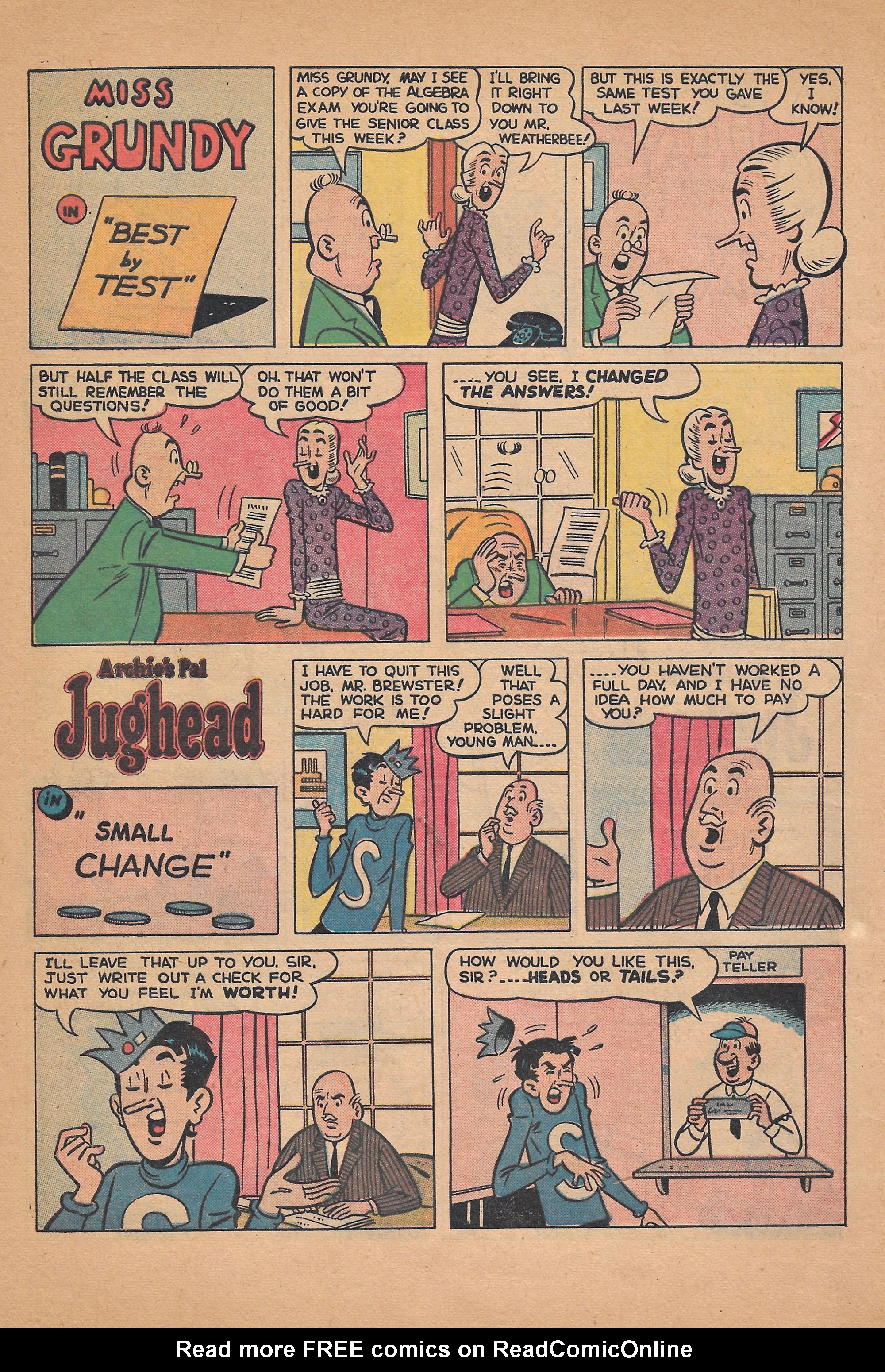 Read online Archie's Joke Book Magazine comic -  Issue #31 - 8