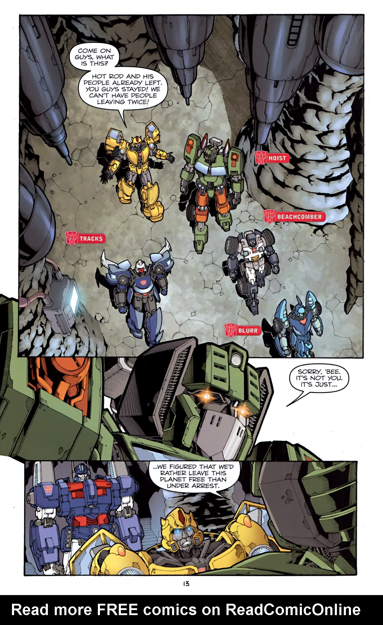 Read online The Transformers (2009) comic -  Issue #3 - 16