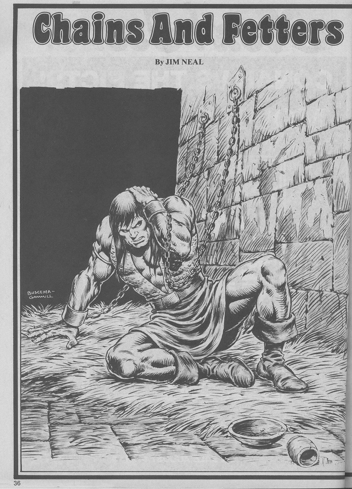 Read online The Savage Sword Of Conan comic -  Issue #45 - 36