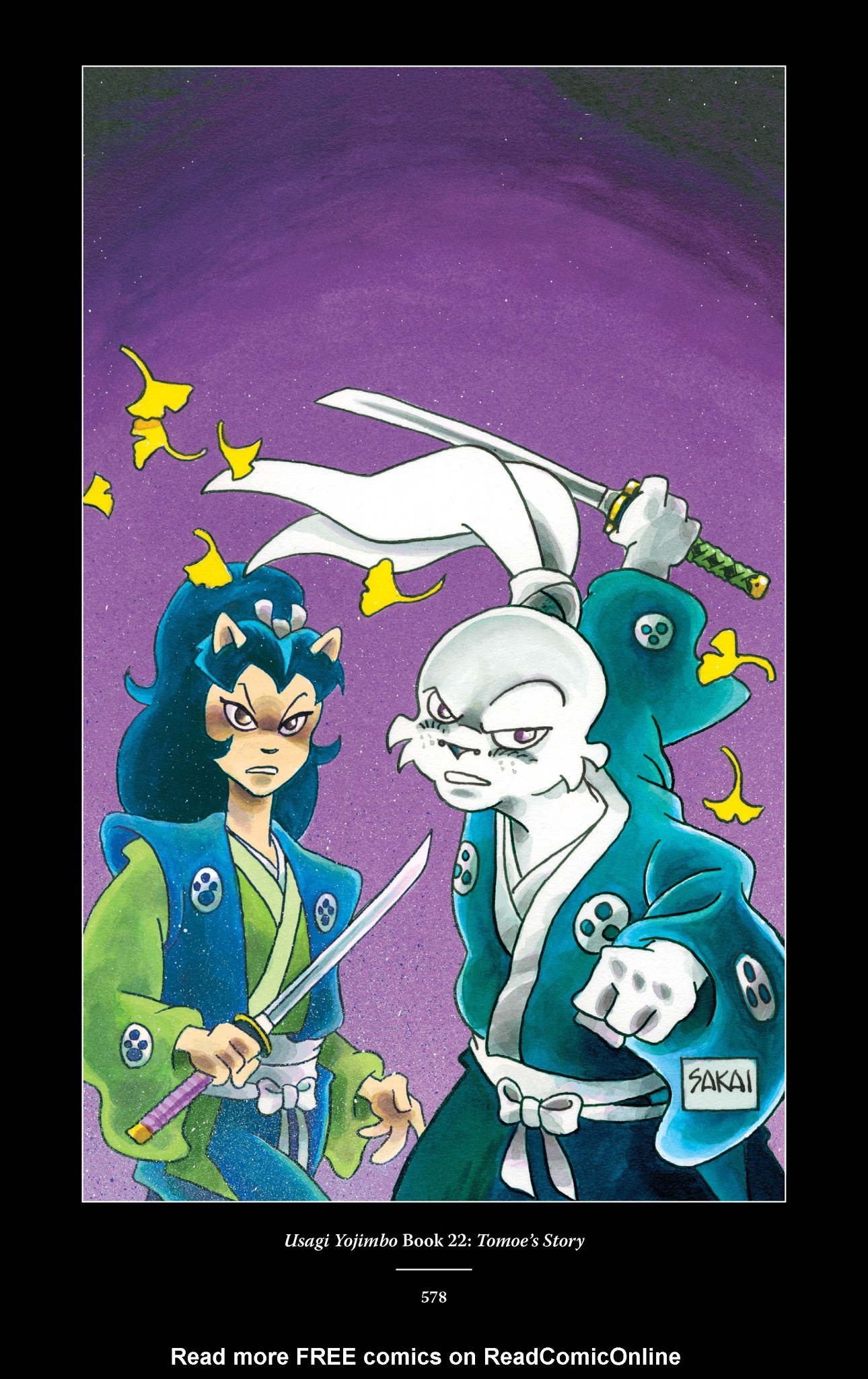 Read online The Usagi Yojimbo Saga comic -  Issue # TPB 5 - 570