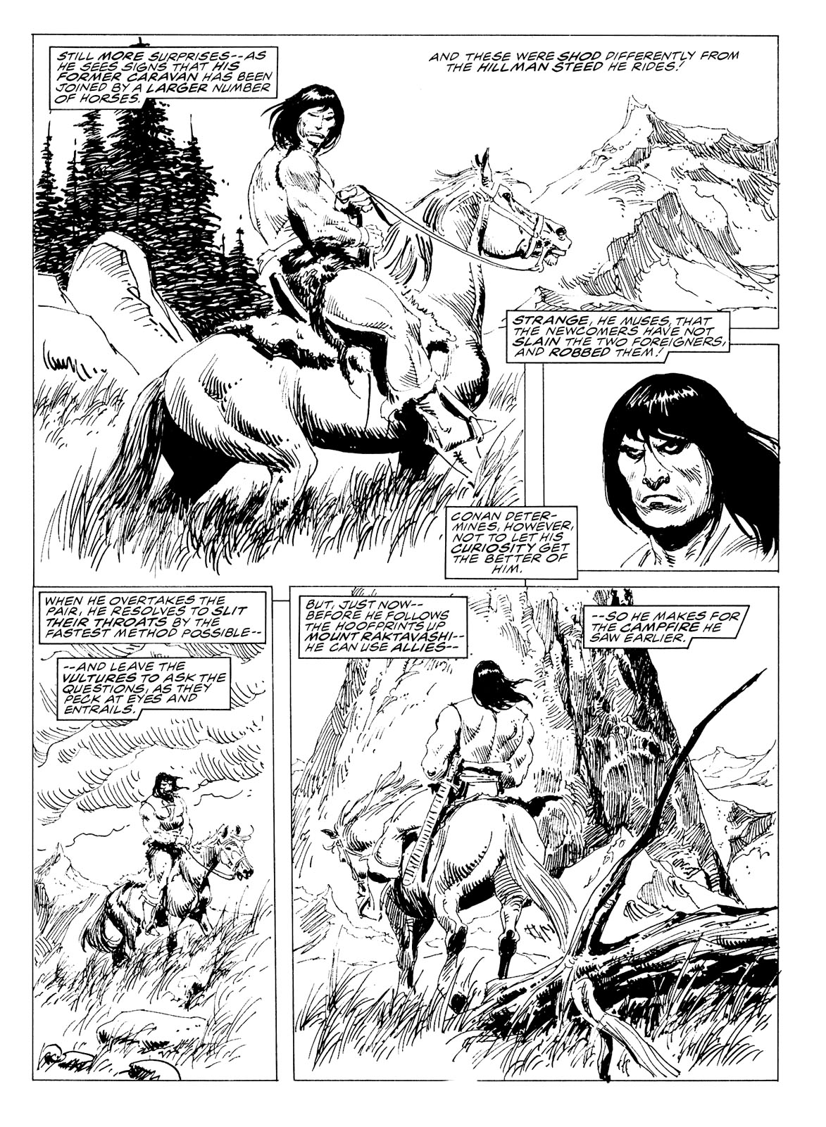 Read online The Savage Sword Of Conan comic -  Issue #234 - 11