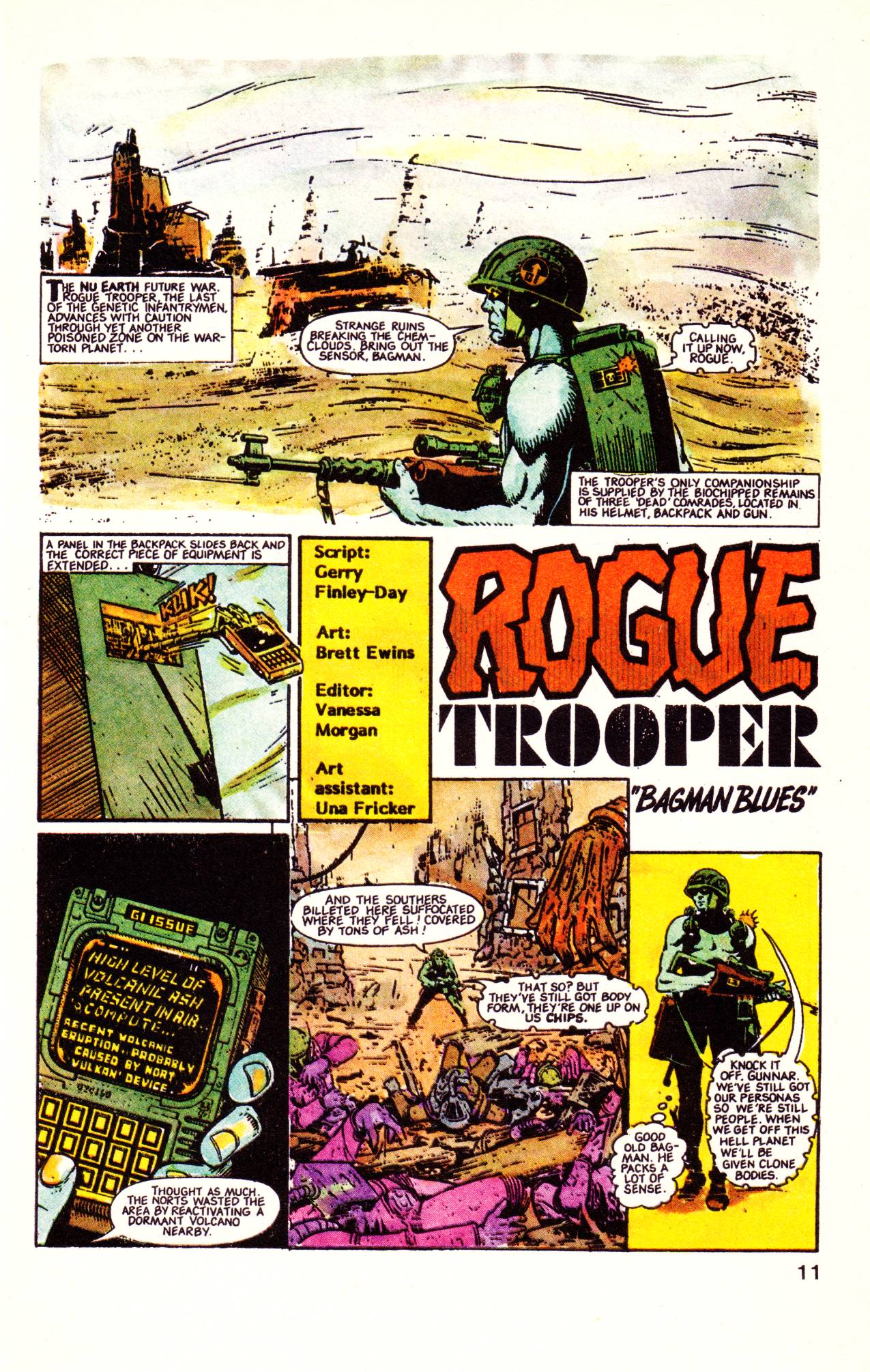 Read online Rogue Trooper (1986) comic -  Issue #5 - 12