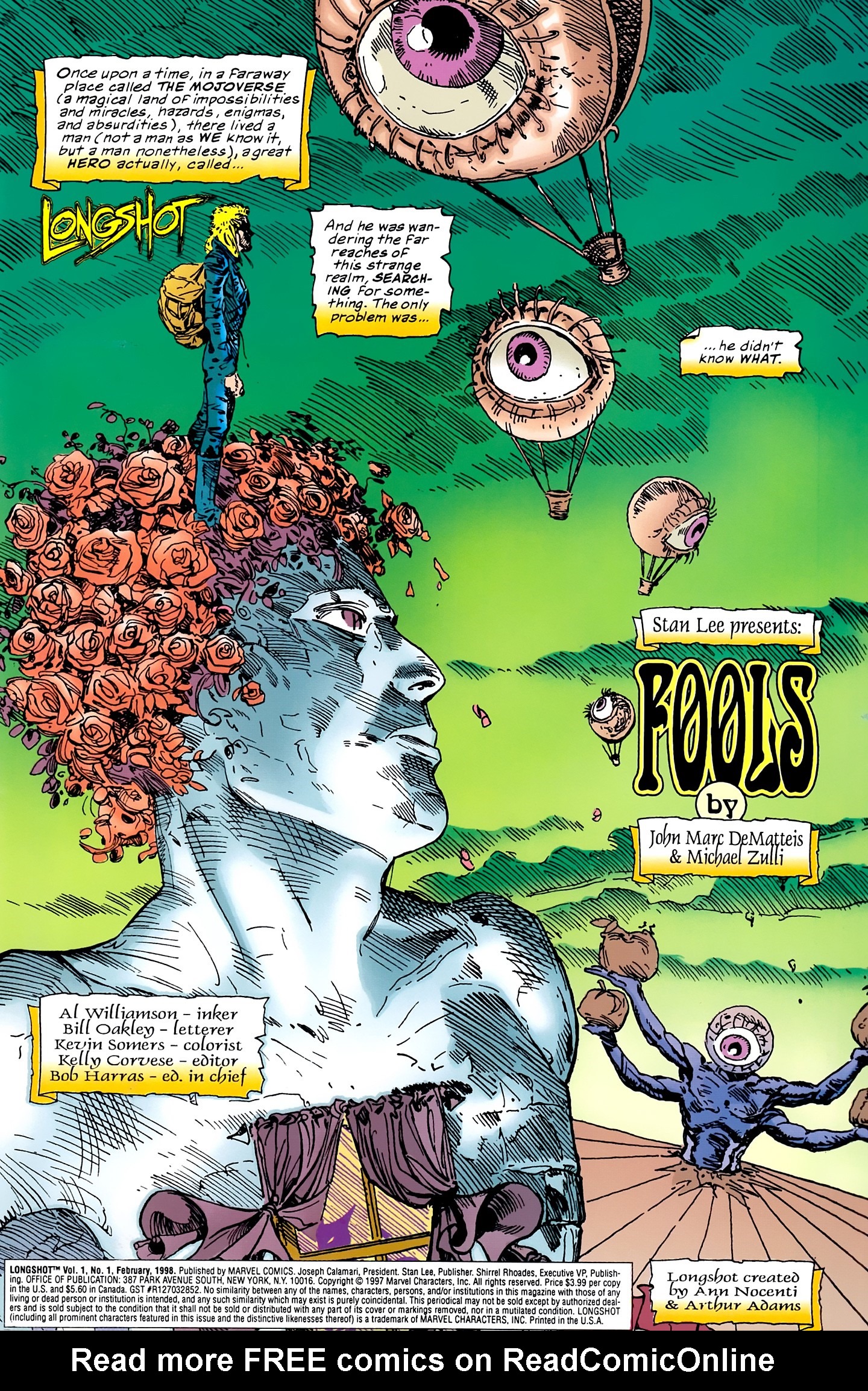 Read online Longshot (1998) comic -  Issue # Full - 2