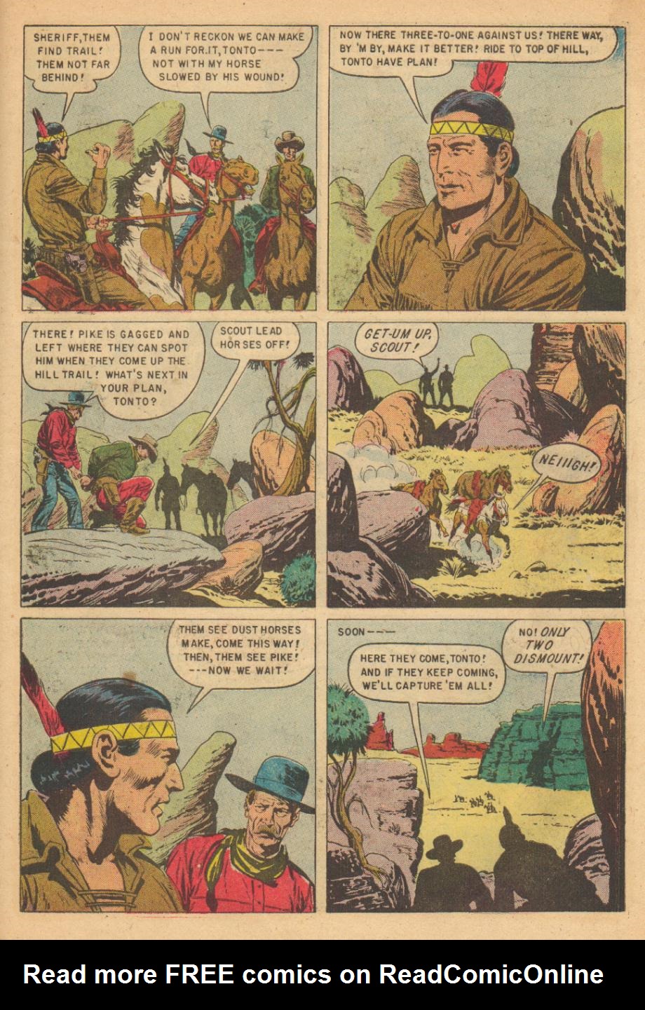 Read online Lone Ranger's Companion Tonto comic -  Issue #15 - 31