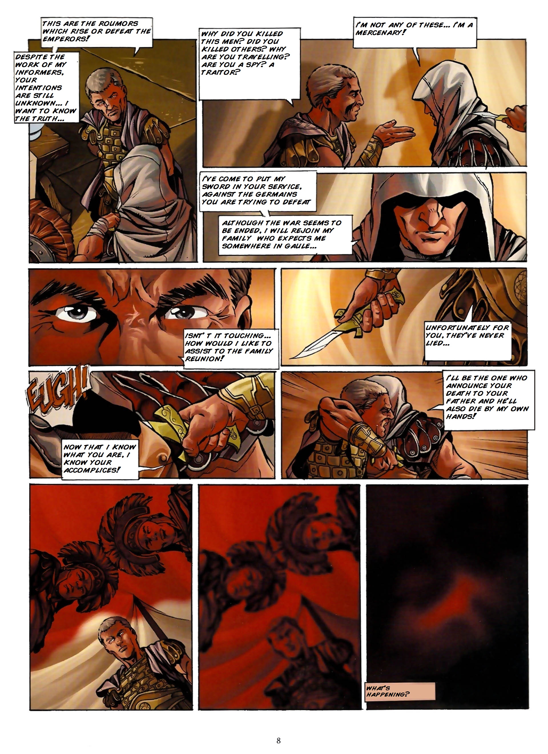 Read online Assassin's Creed (2009) comic -  Issue #1 - 8