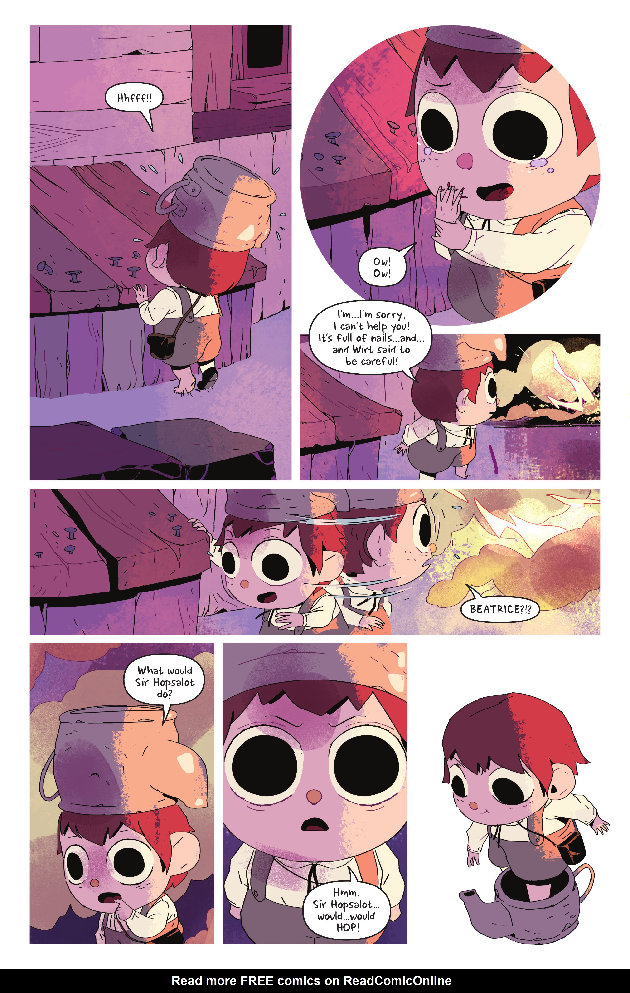 Read online Over the Garden Wall: Hollow Town comic -  Issue # TPB - 102