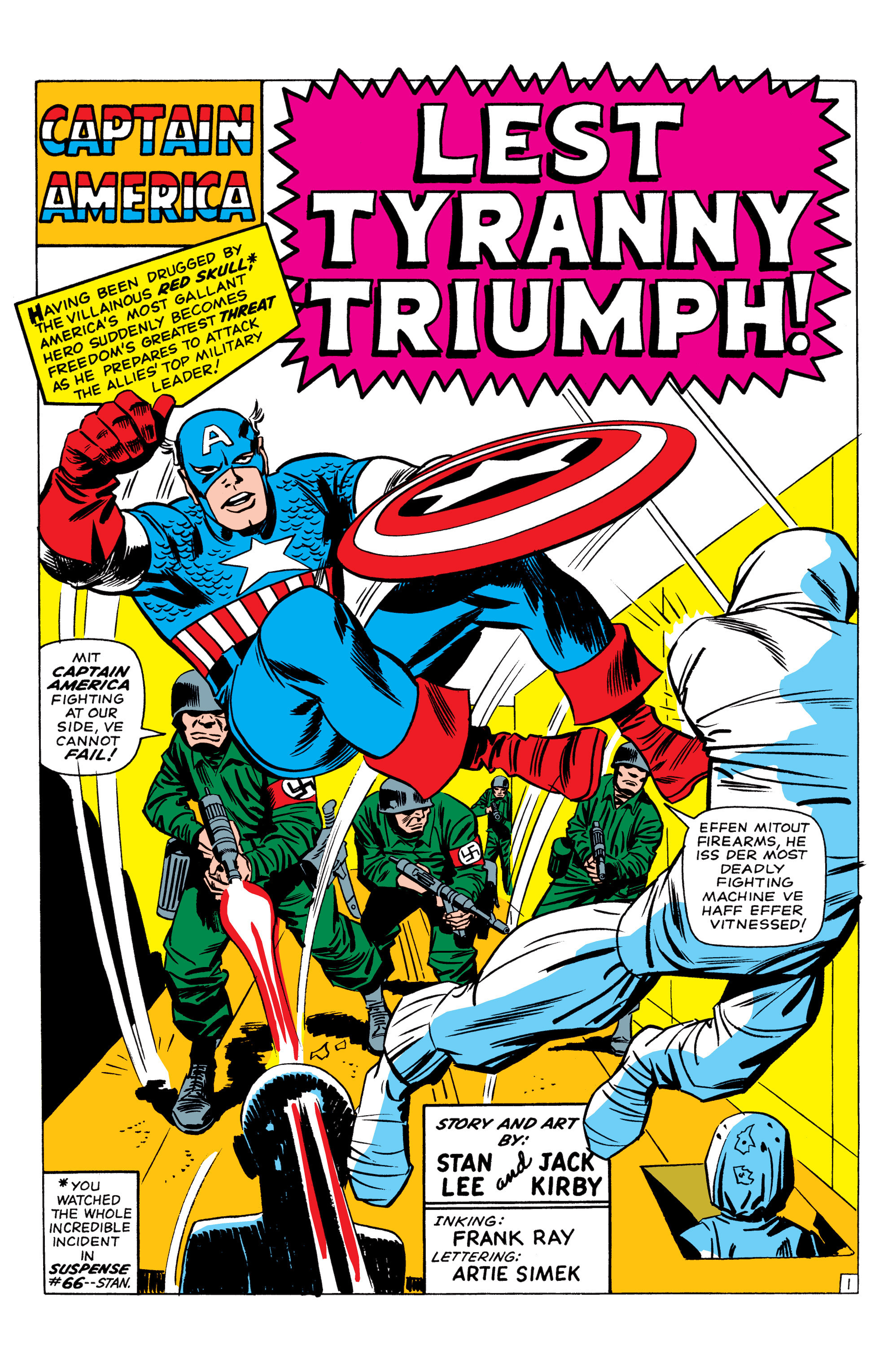 Read online Marvel Masterworks: Captain America comic -  Issue # TPB 1 (Part 1) - 95