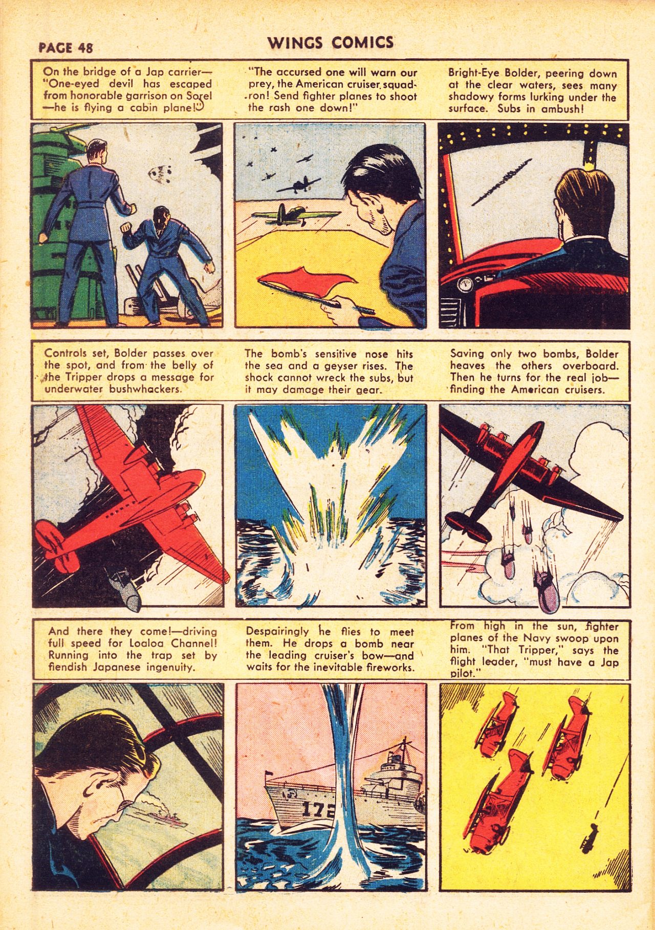 Read online Wings Comics comic -  Issue #20 - 50