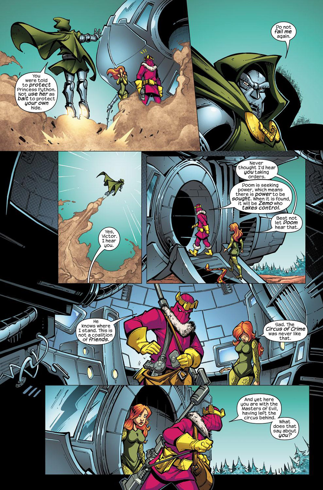 Read online Doctor Doom and the Masters of Evil comic -  Issue #3 - 8