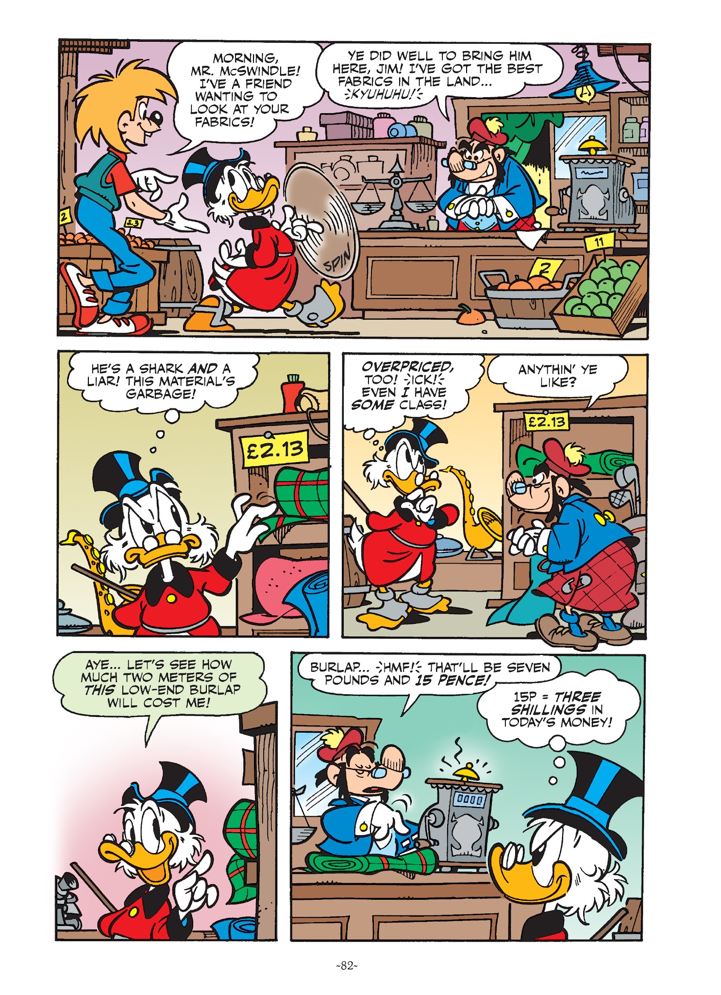 Read online Mickey and Donald: The Search For the Zodiac Stone comic -  Issue # TPB - 81