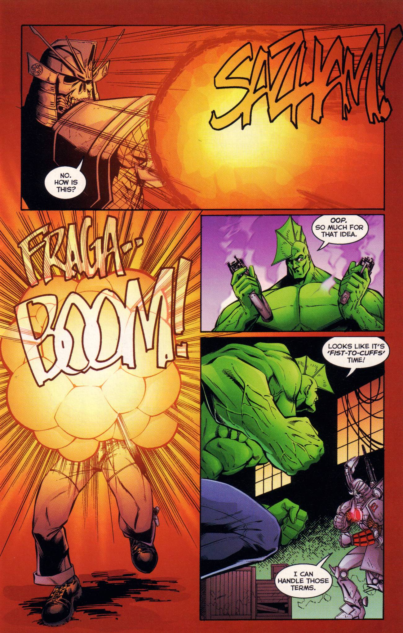 Read online Savage Dragon: Red Horizon comic -  Issue #3 - 12