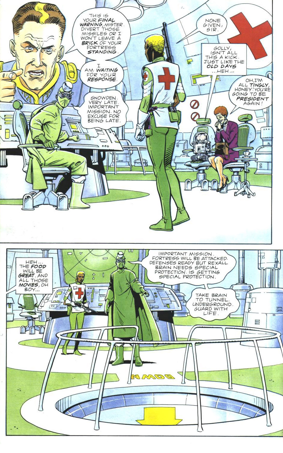 Read online Martha Washington Saves the World comic -  Issue #1 - 168
