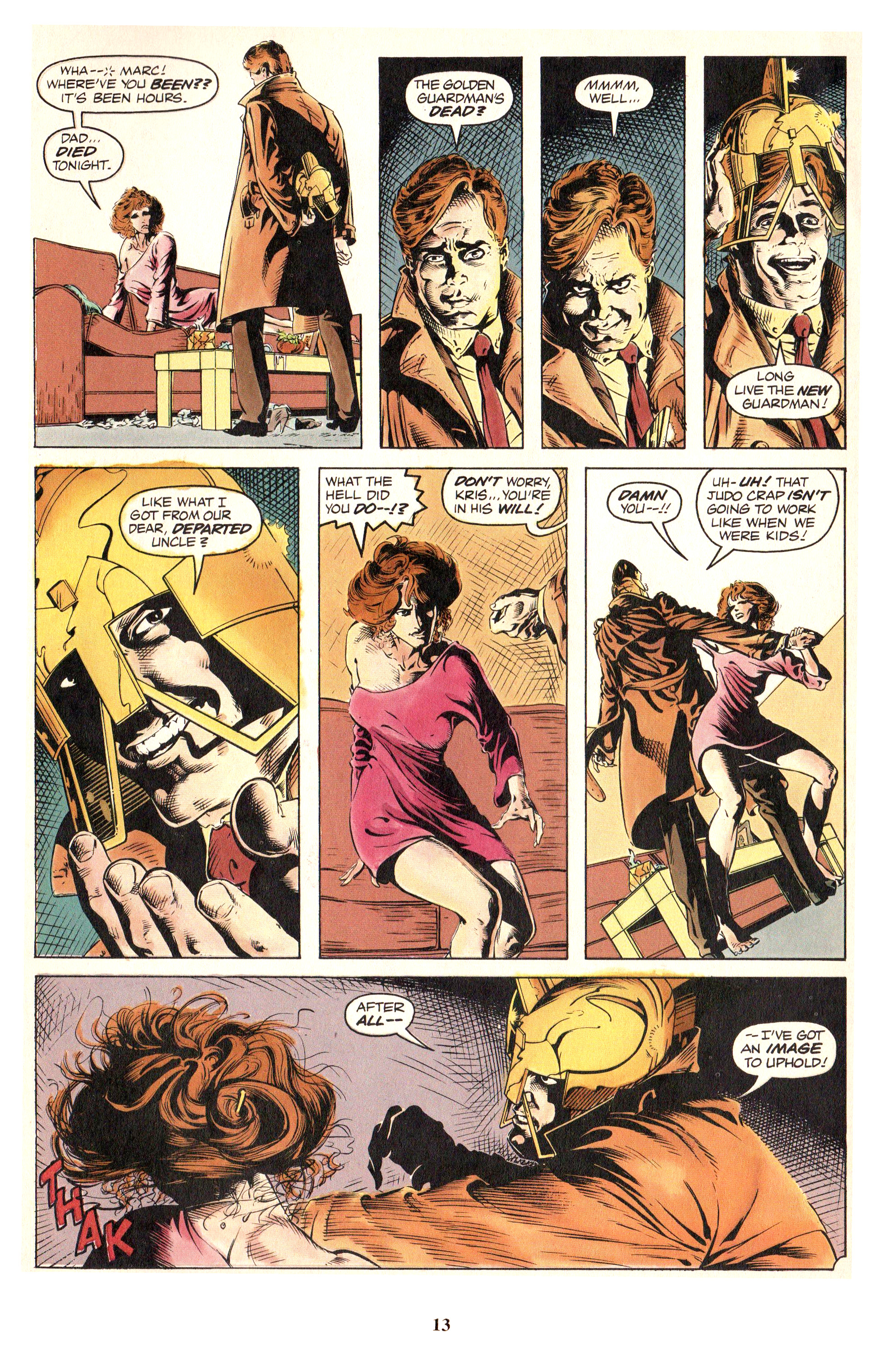 Read online Hero Alliance: End of Golden Age comic -  Issue #1 - 14