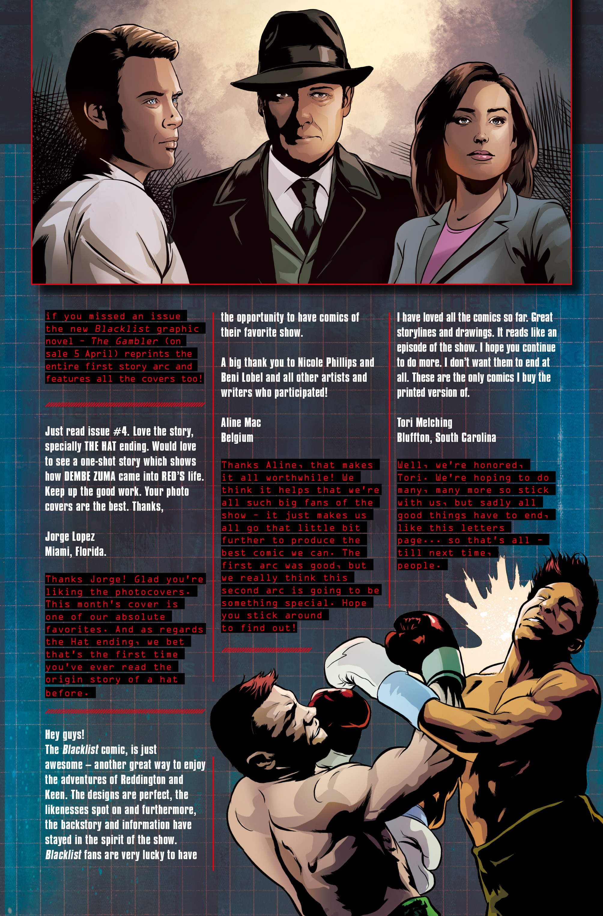 Read online The Blacklist comic -  Issue #6 - 26