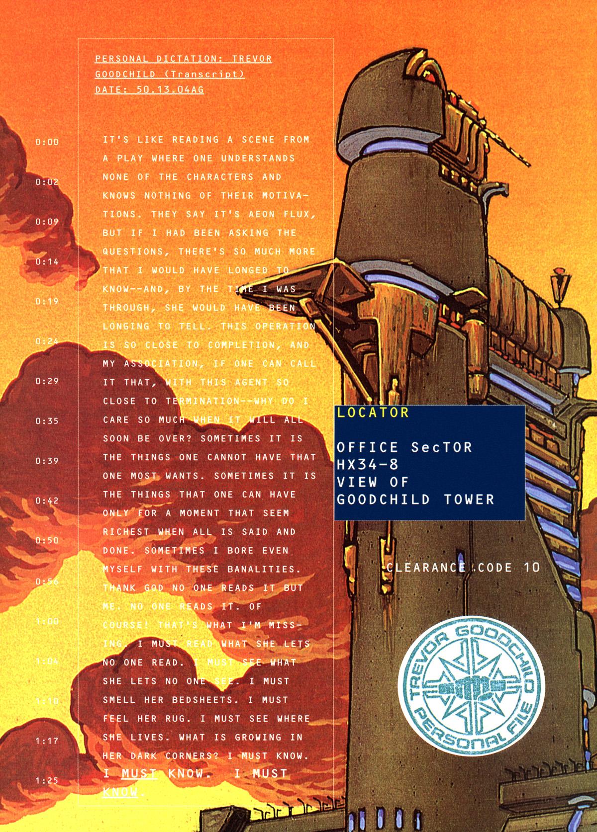 Read online Aeon Flux: The Herodotus File comic -  Issue # TPB - 48