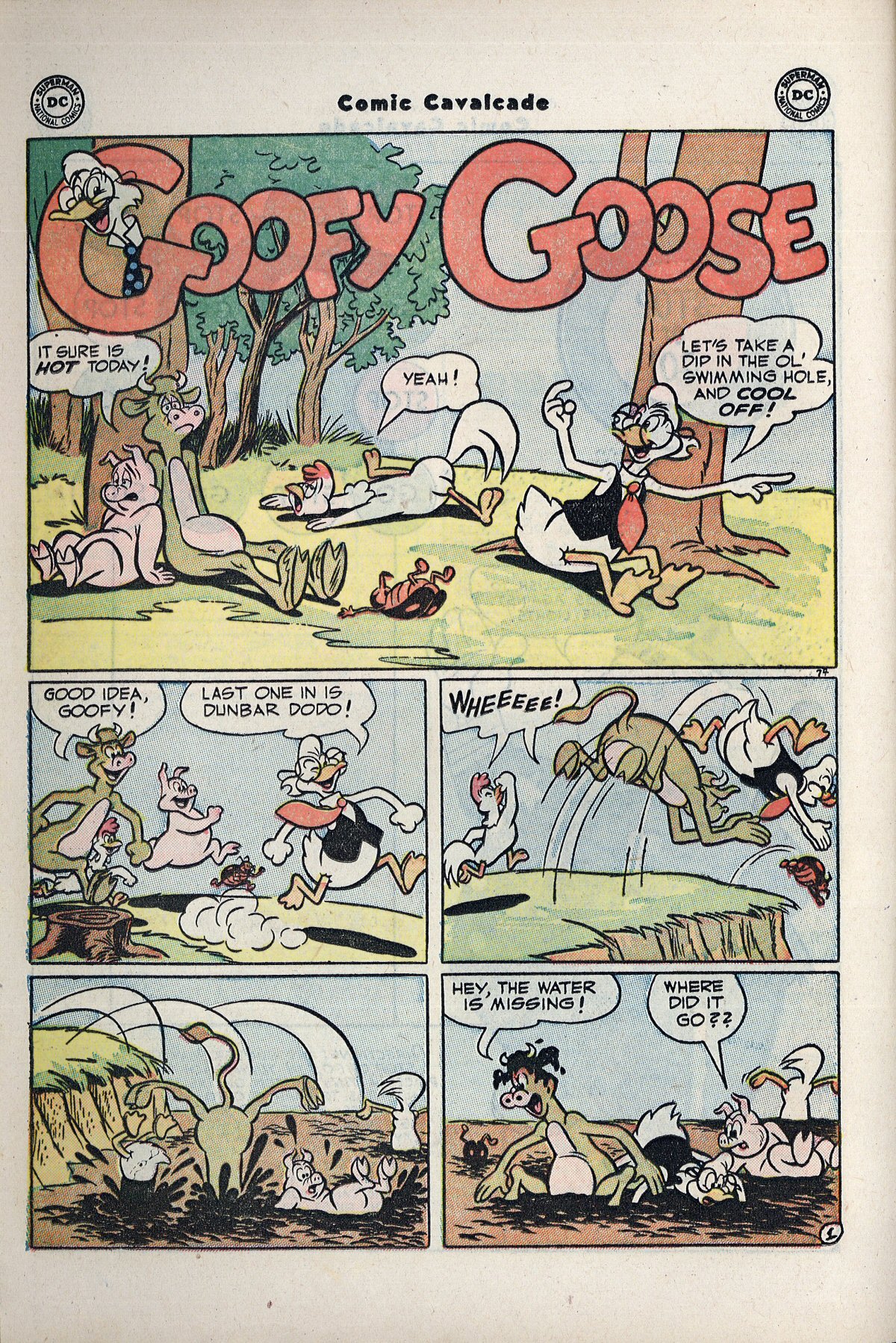 Read online Comic Cavalcade comic -  Issue #59 - 42