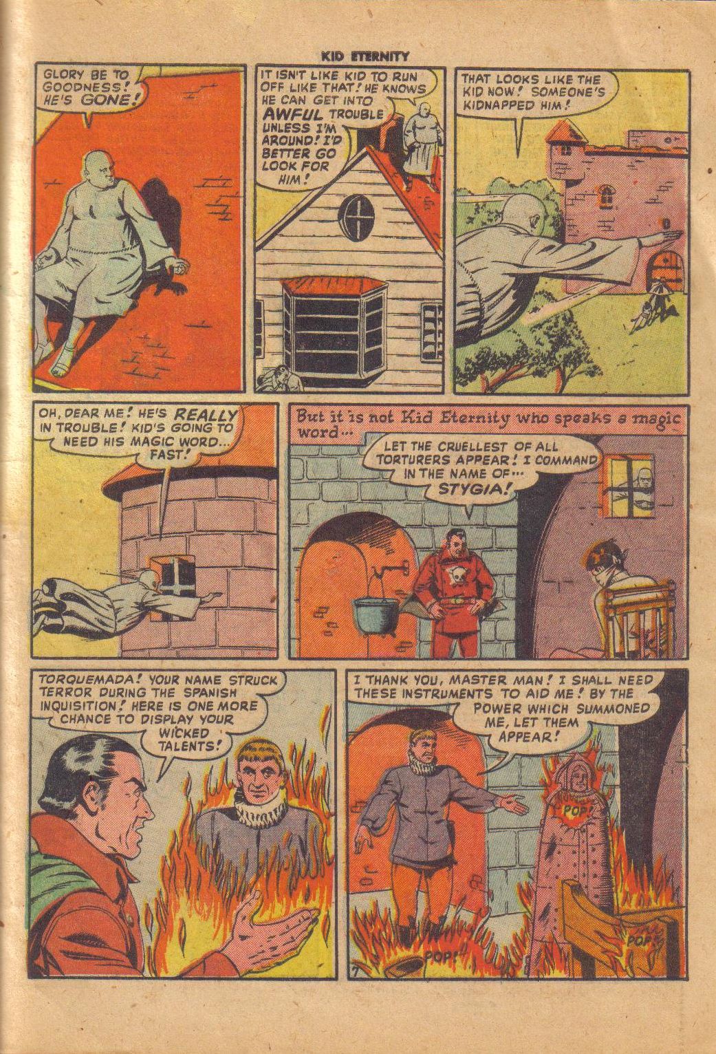 Read online Kid Eternity (1946) comic -  Issue #15 - 10