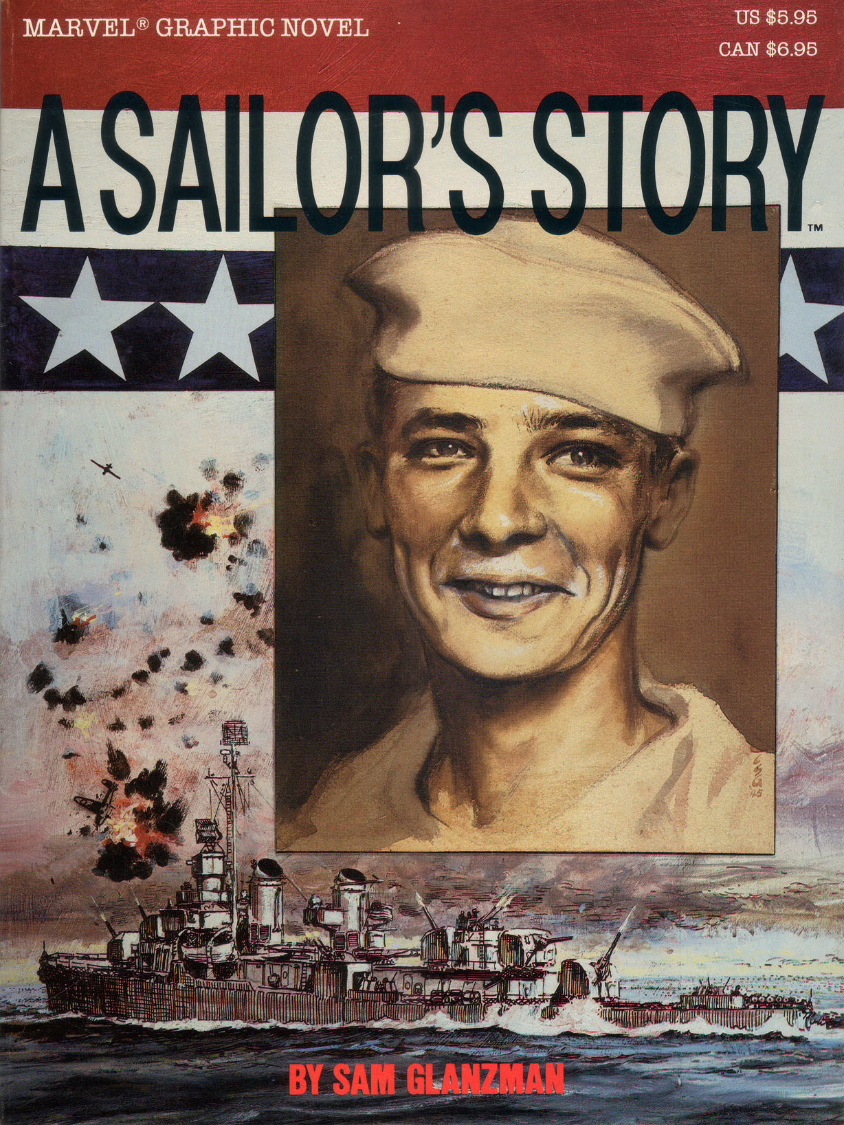 Read online Marvel Graphic Novel comic -  Issue #30 - A Sailor's Story - 1