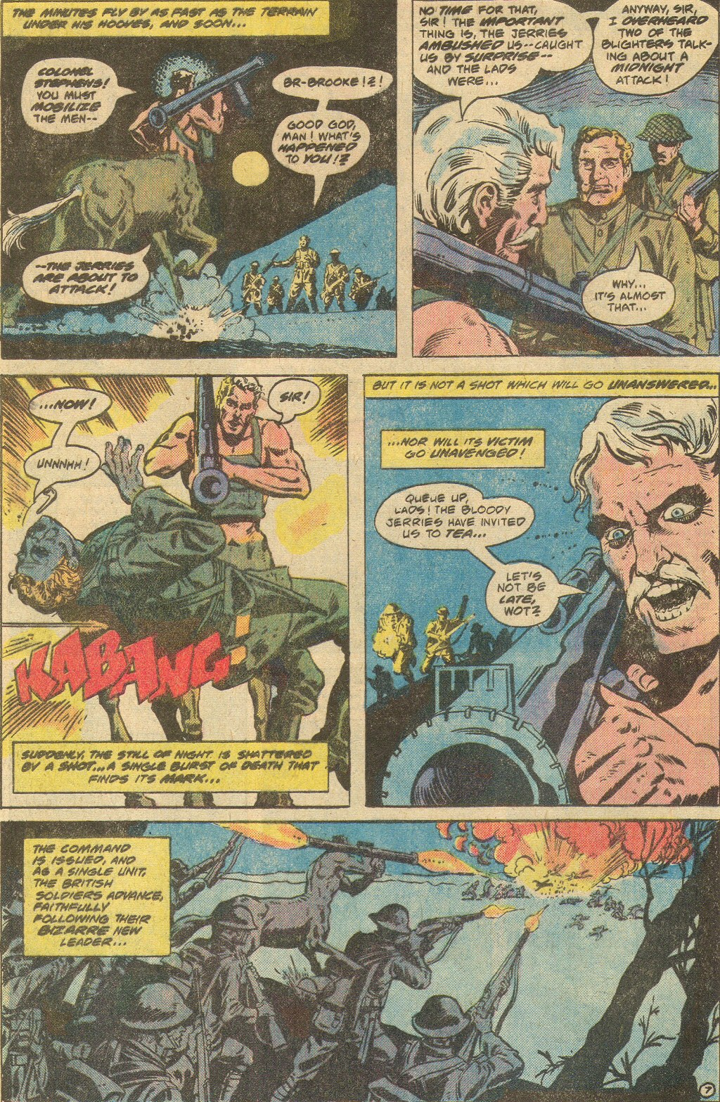 Read online Weird War Tales (1971) comic -  Issue #65 - 12