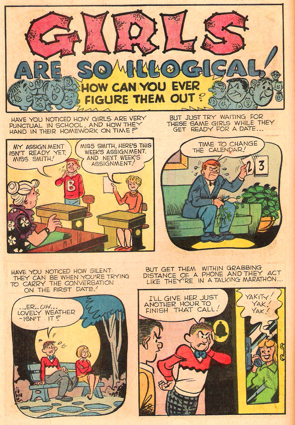 Read online Archie's Madhouse comic -  Issue # _Annual 3 - 56