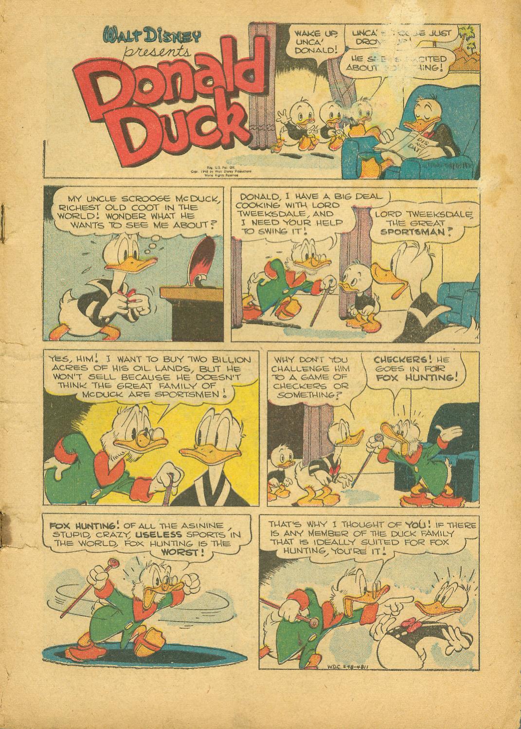 Read online Walt Disney's Comics and Stories comic -  Issue #98 - 3