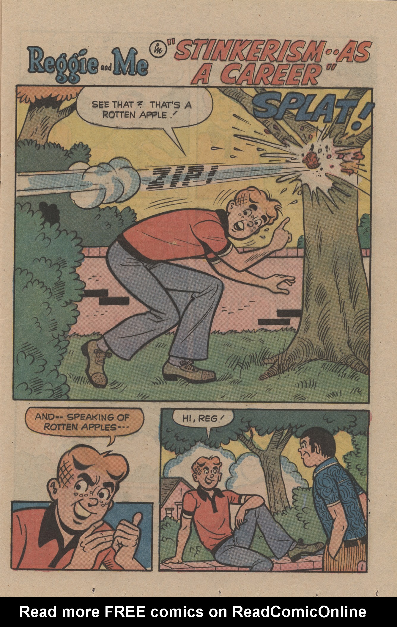 Read online Reggie and Me (1966) comic -  Issue #67 - 13