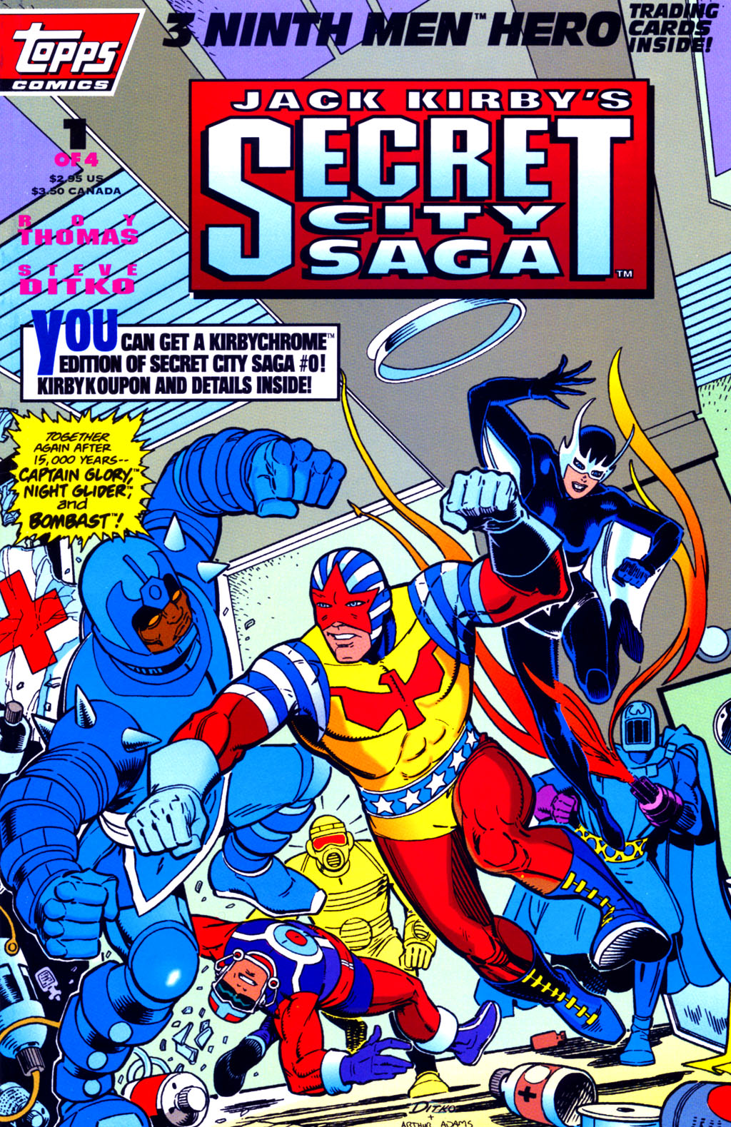 Read online Jack Kirby's Secret City Saga comic -  Issue #1 - 1