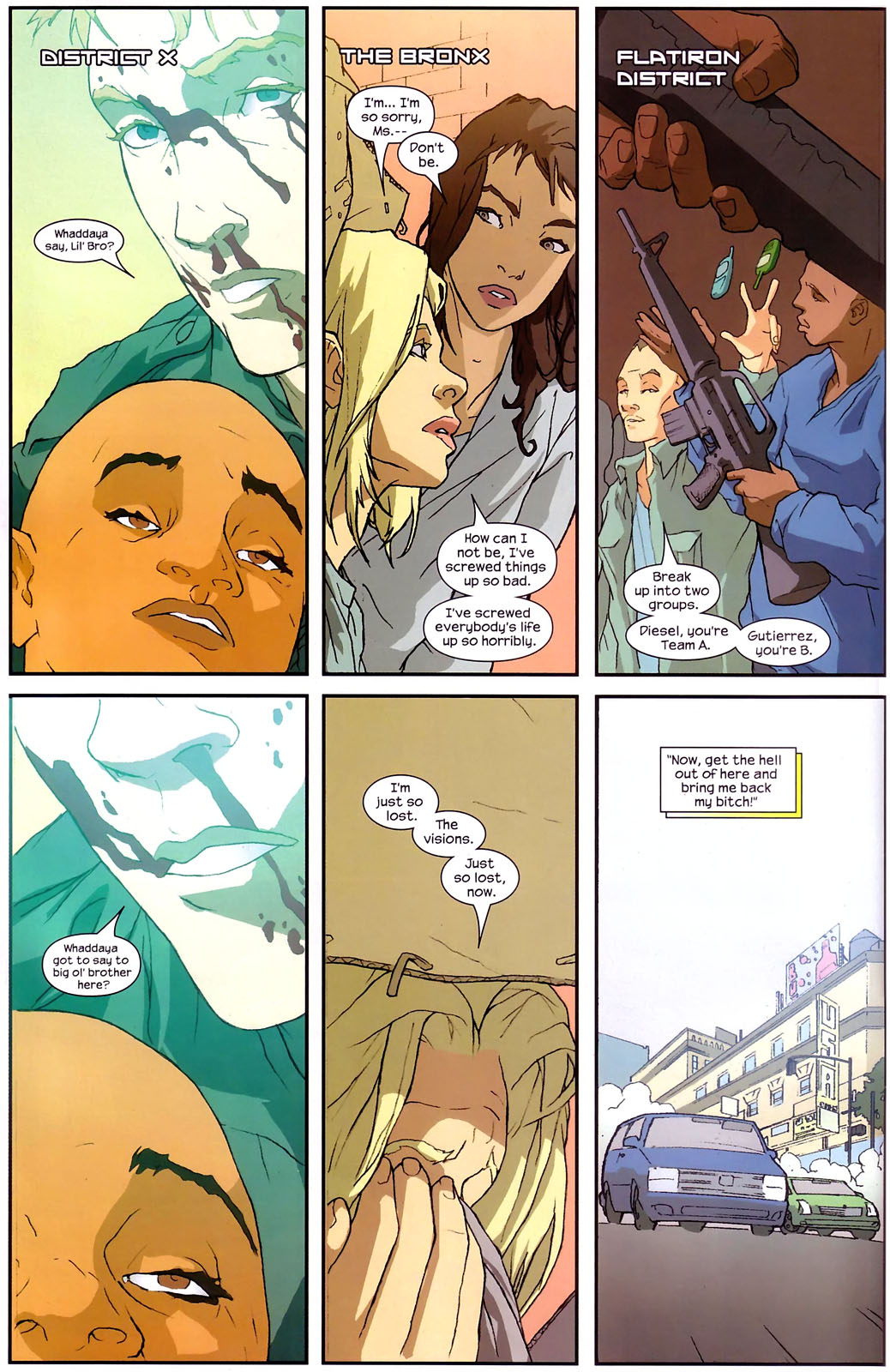 Read online NYX comic -  Issue #7 - 9