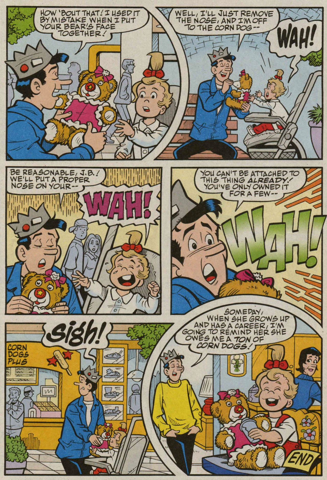 Read online Archie's Pal Jughead Comics comic -  Issue #188 - 7