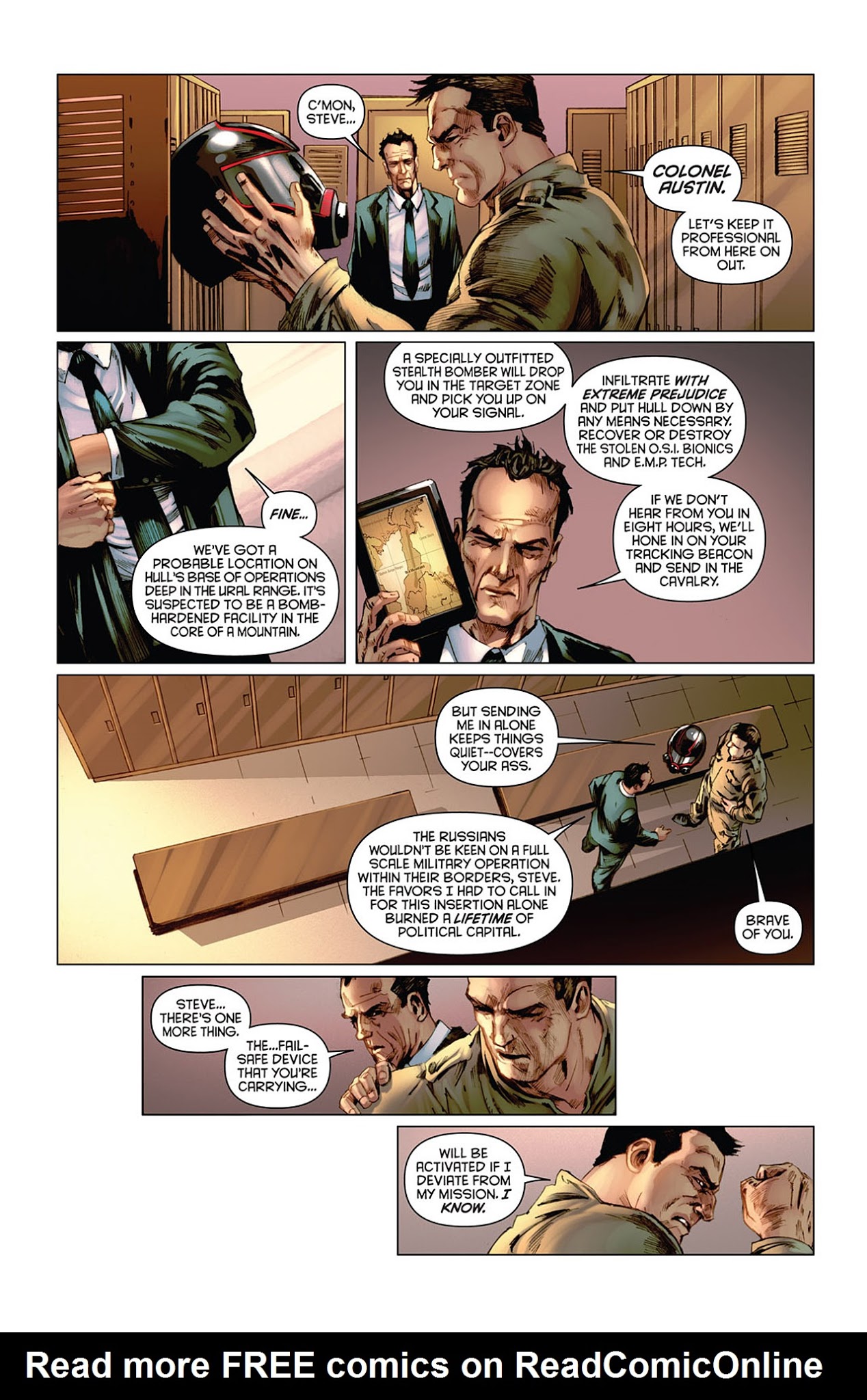 Read online Bionic Man comic -  Issue #8 - 6